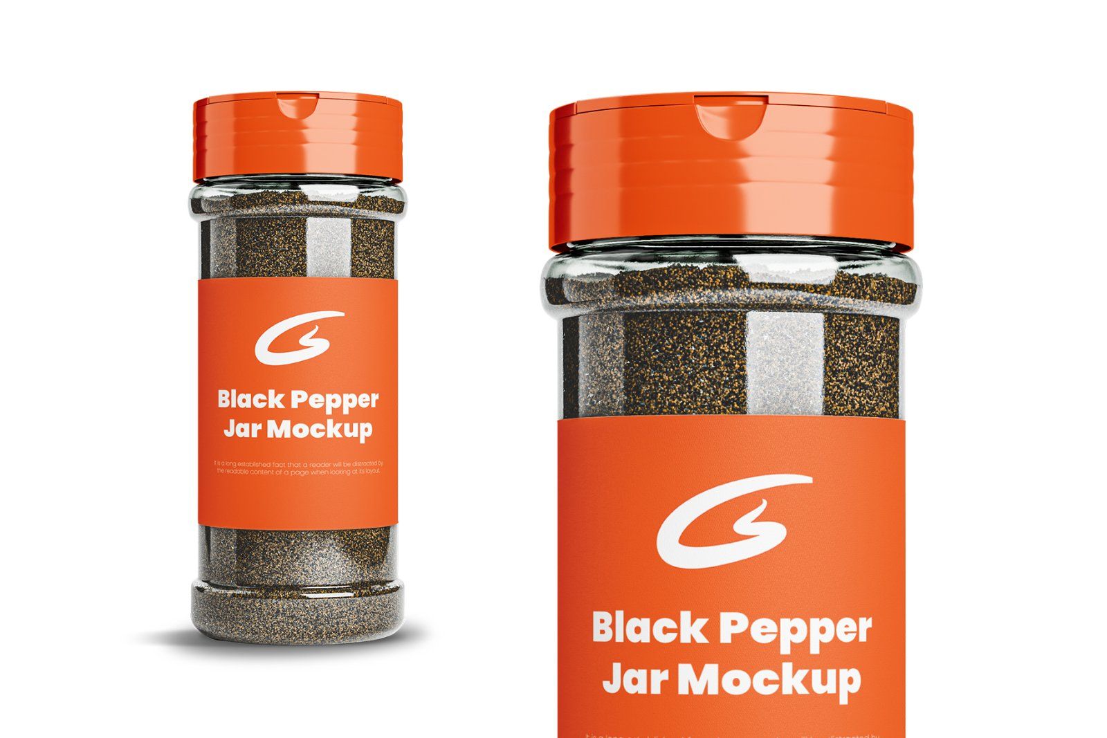 Black Pepper Jar Mockup — image 3