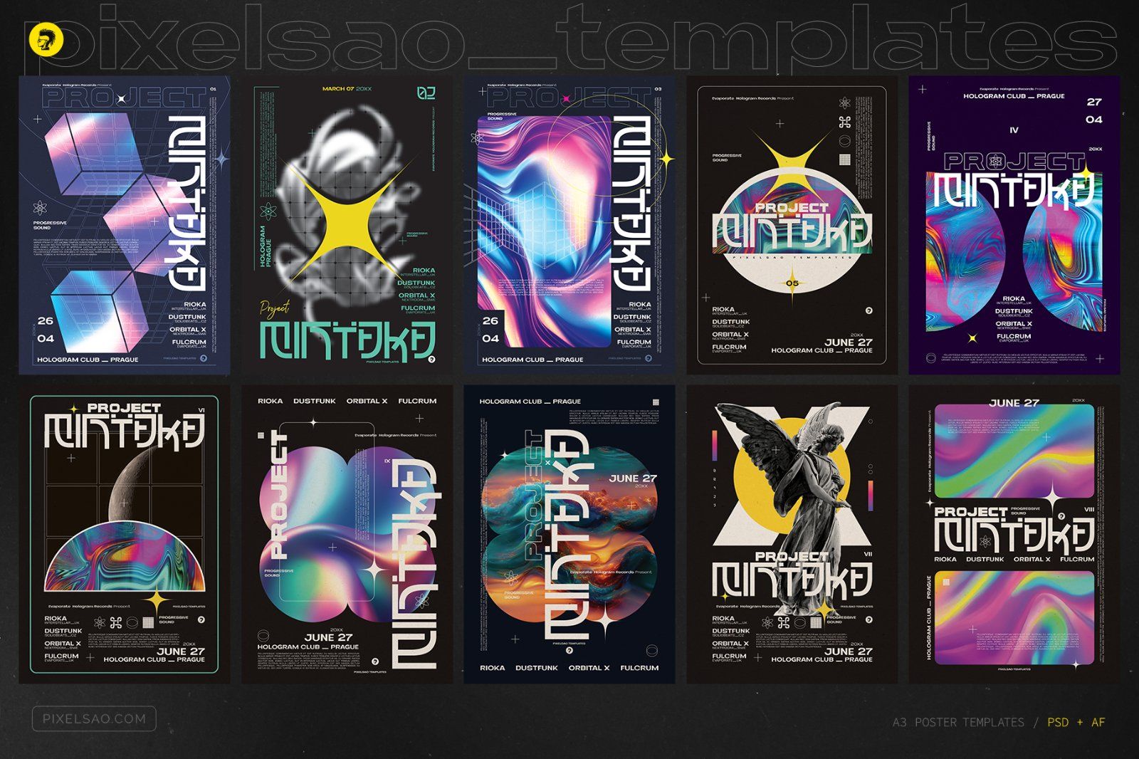 Project Mintaka – Poster Templates Bundle — image 2