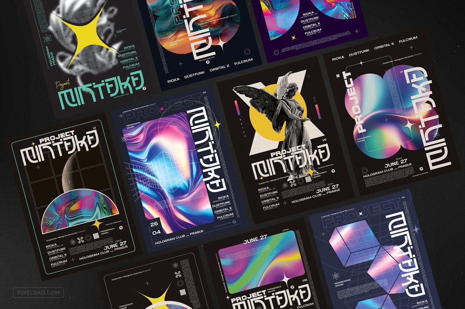 Project Mintaka – Poster Templates Bundle — image 1
