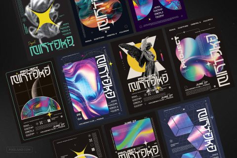 Project Mintaka – Poster Templates Bundle