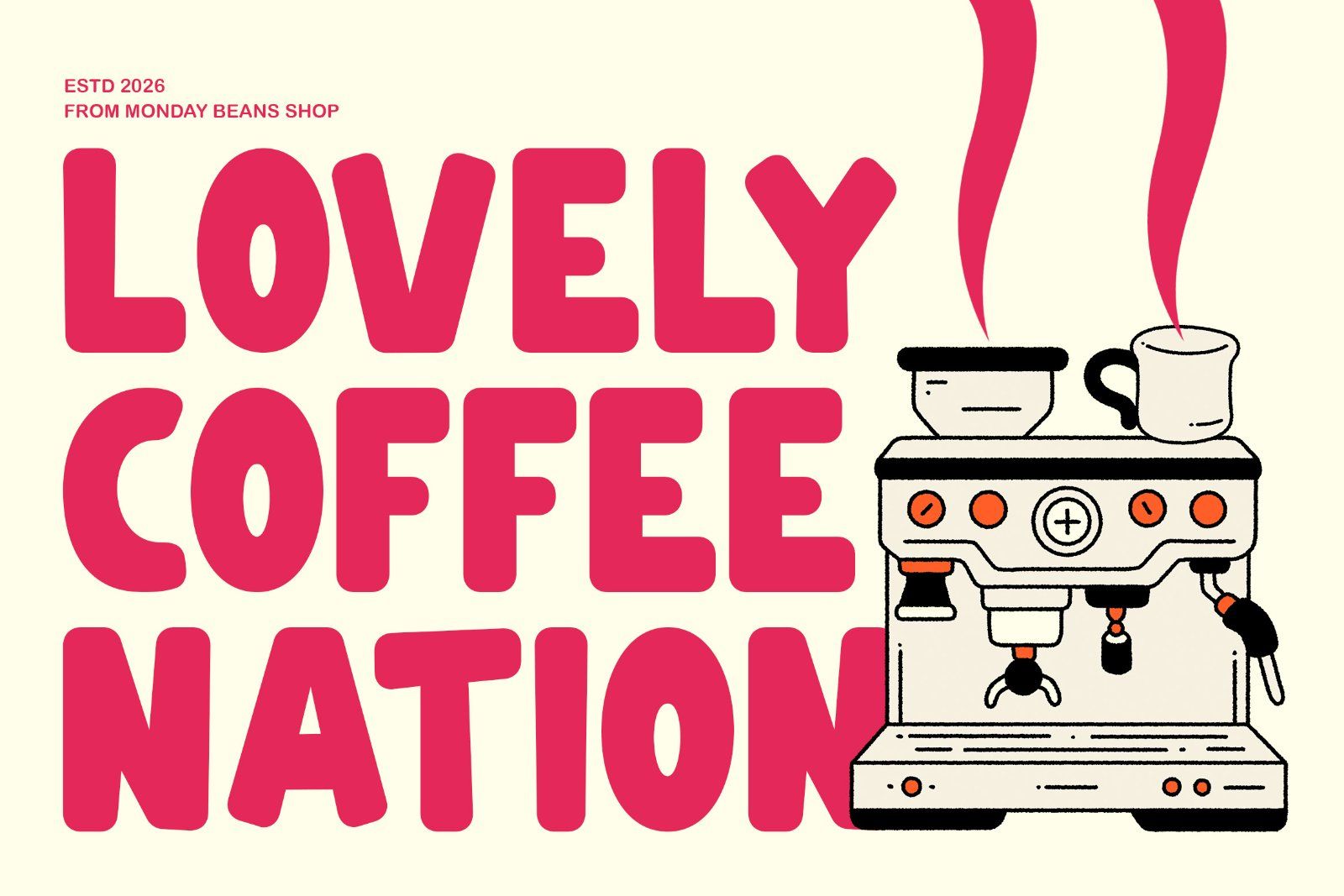 Norva | Retro Bold Display Font — image 2