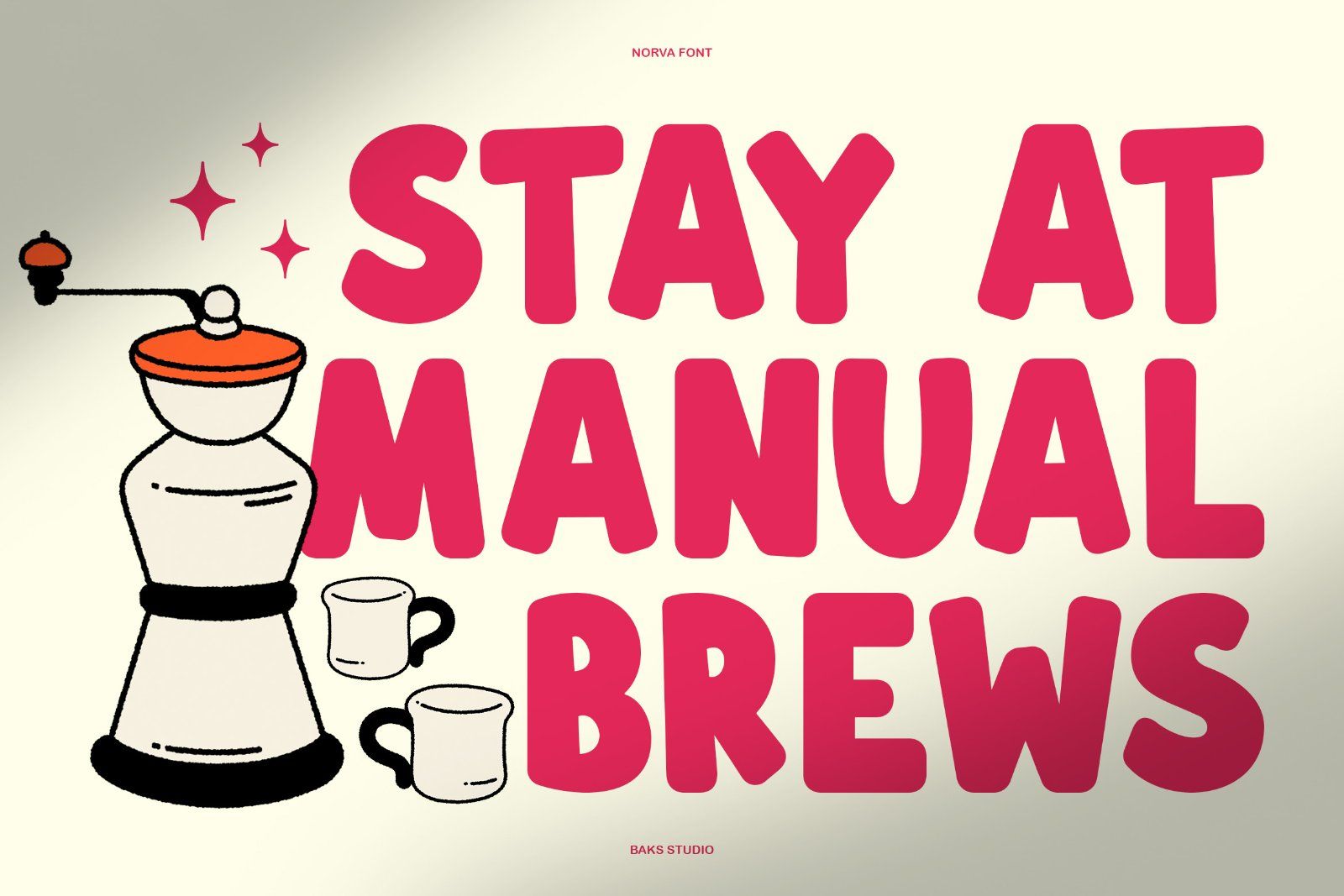 Norva | Retro Bold Display Font — image 6