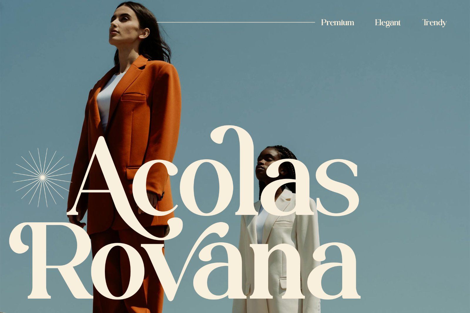 Maven Royals | Modern Retro Serif Typeface — image 2