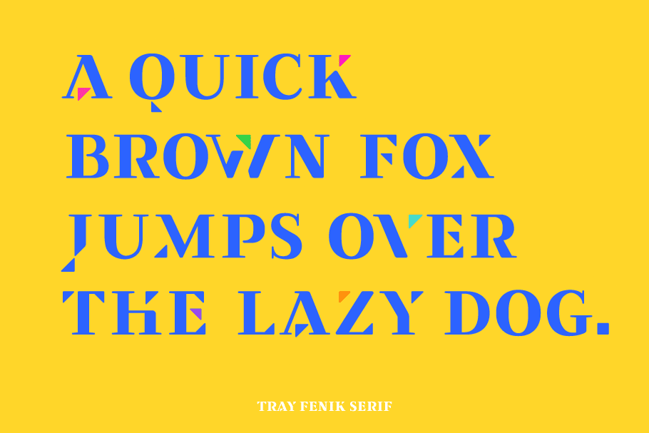 Tray Fenik Serif — image 2