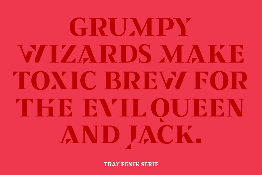 Tray Fenik Serif — image 3