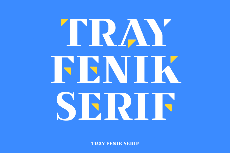 Tray Fenik Serif — image 12