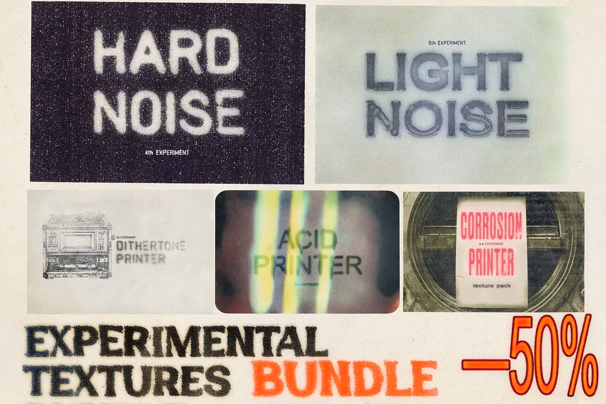 Experimental textures bundle — image 1