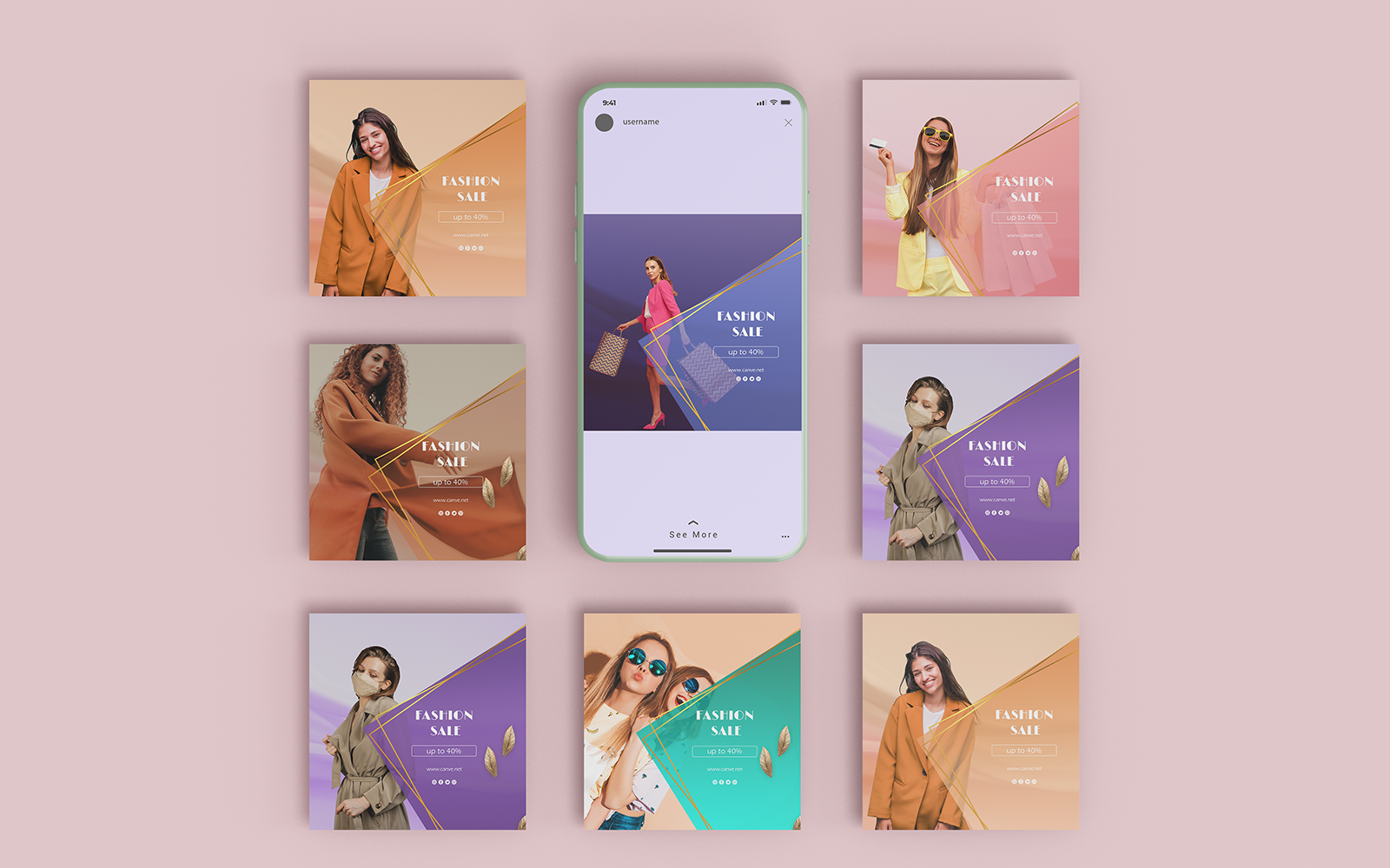 Fashion Post Social Media Template-010-21 — image 1
