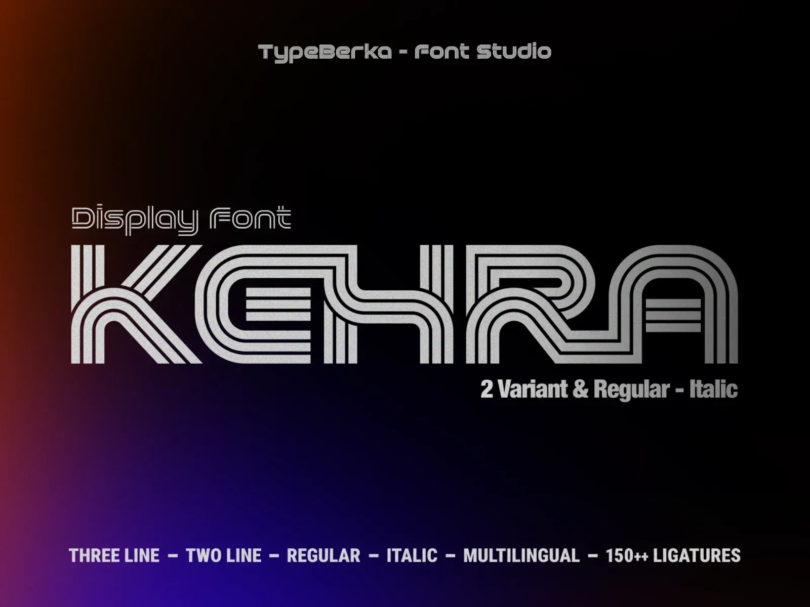 KEHRA - Sport Font Display — image 1