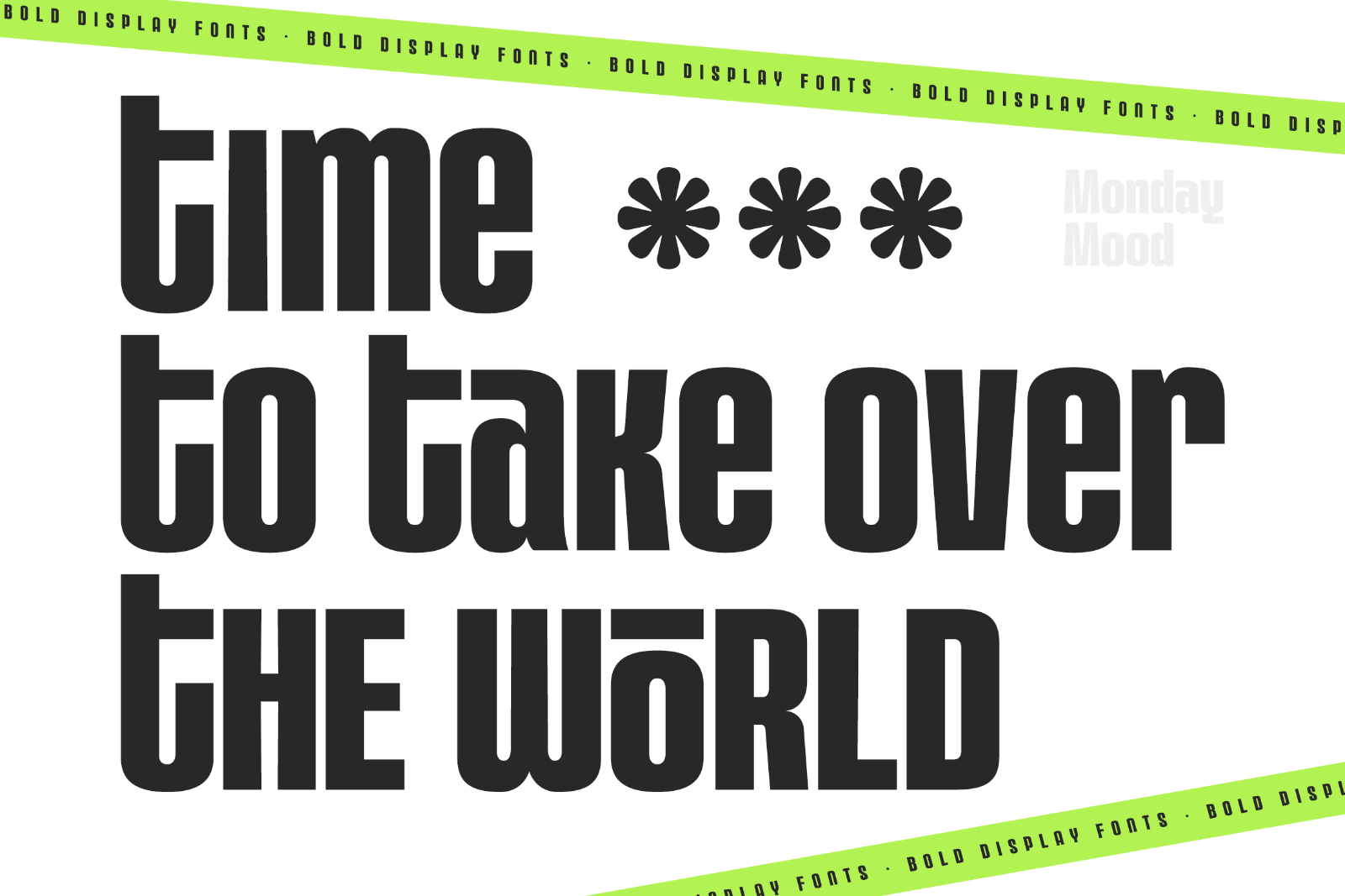 Over the Roof - Modern Display Font — image 3