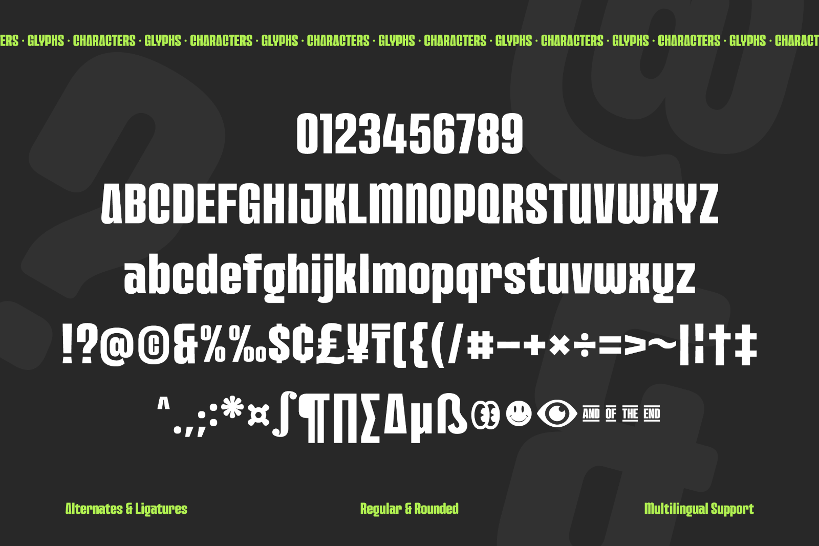 Over the Roof - Modern Display Font — image 7