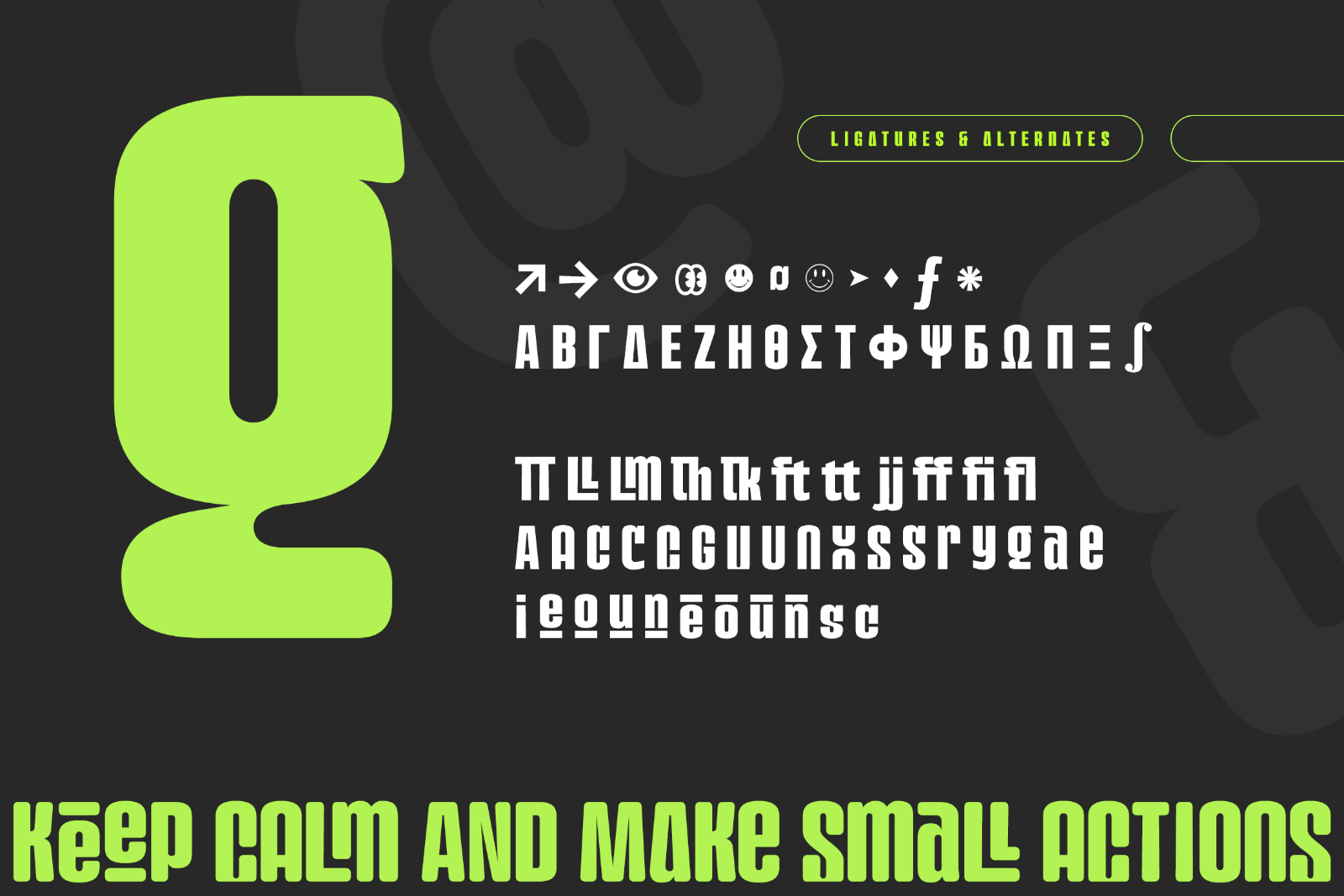 Over the Roof - Modern Display Font — image 8