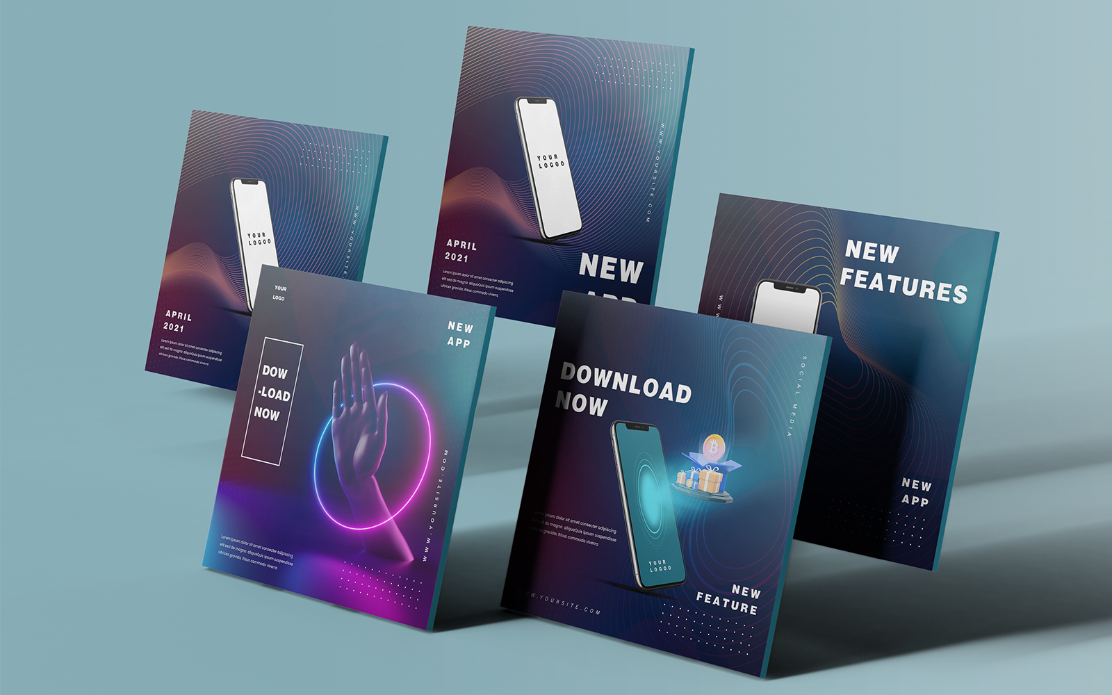Technology Design For Social Media Template-08-21 — image 1