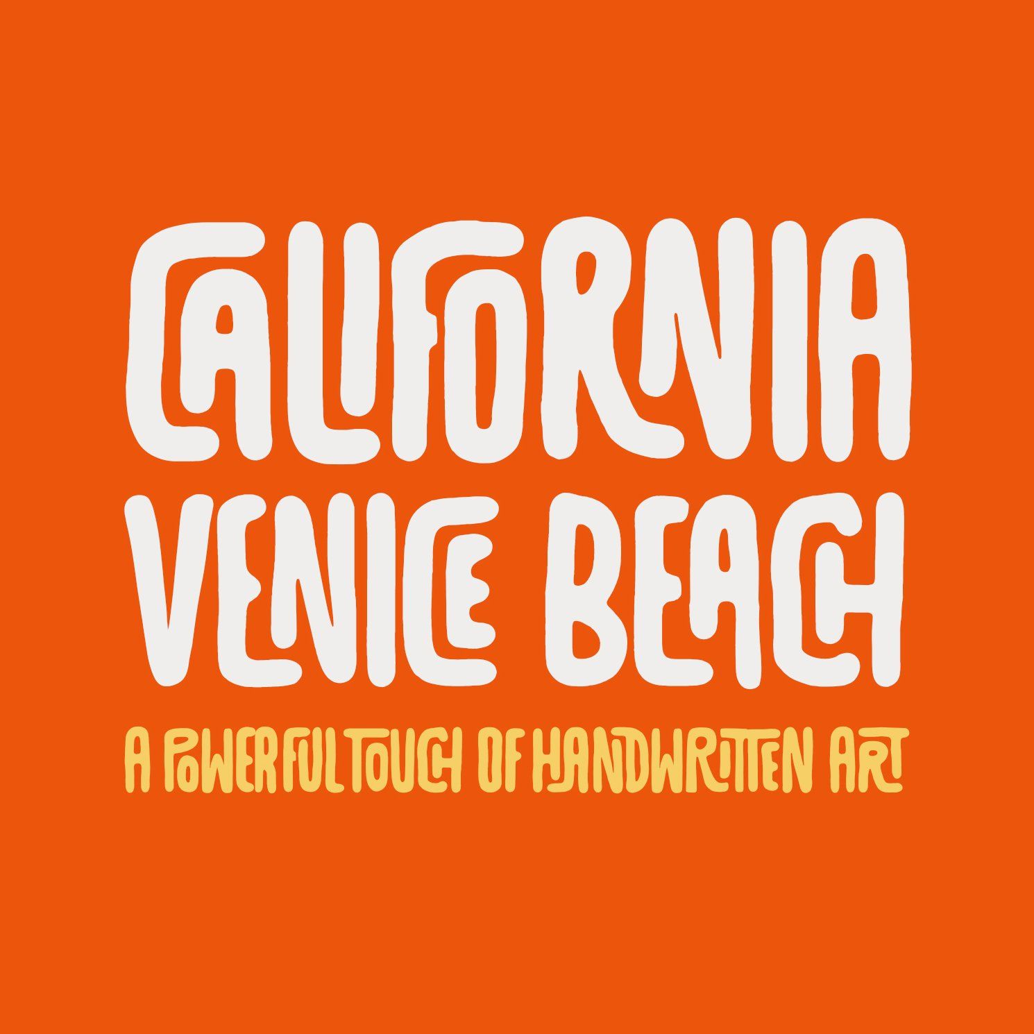 Teehand Uppercase Font — image 2