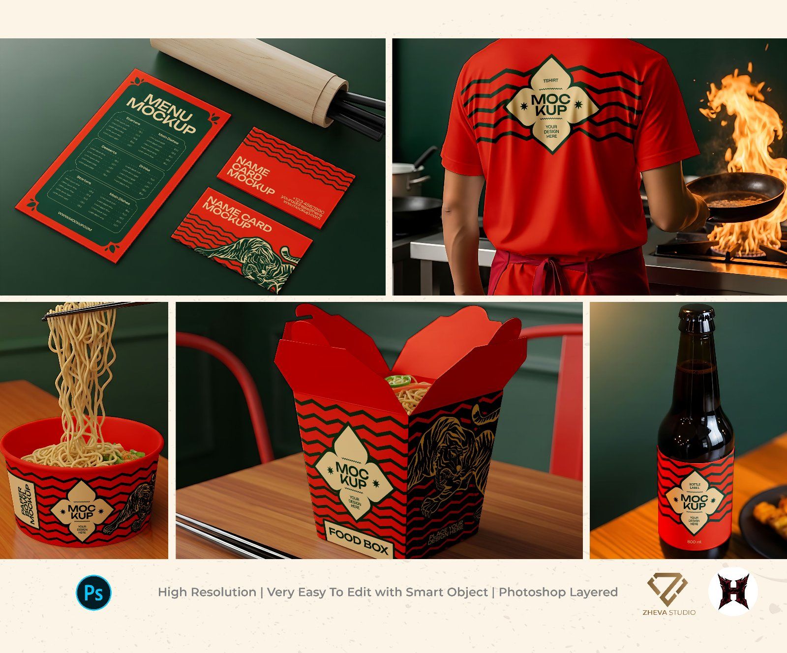 Premium Thai Resto Mockup — image 1