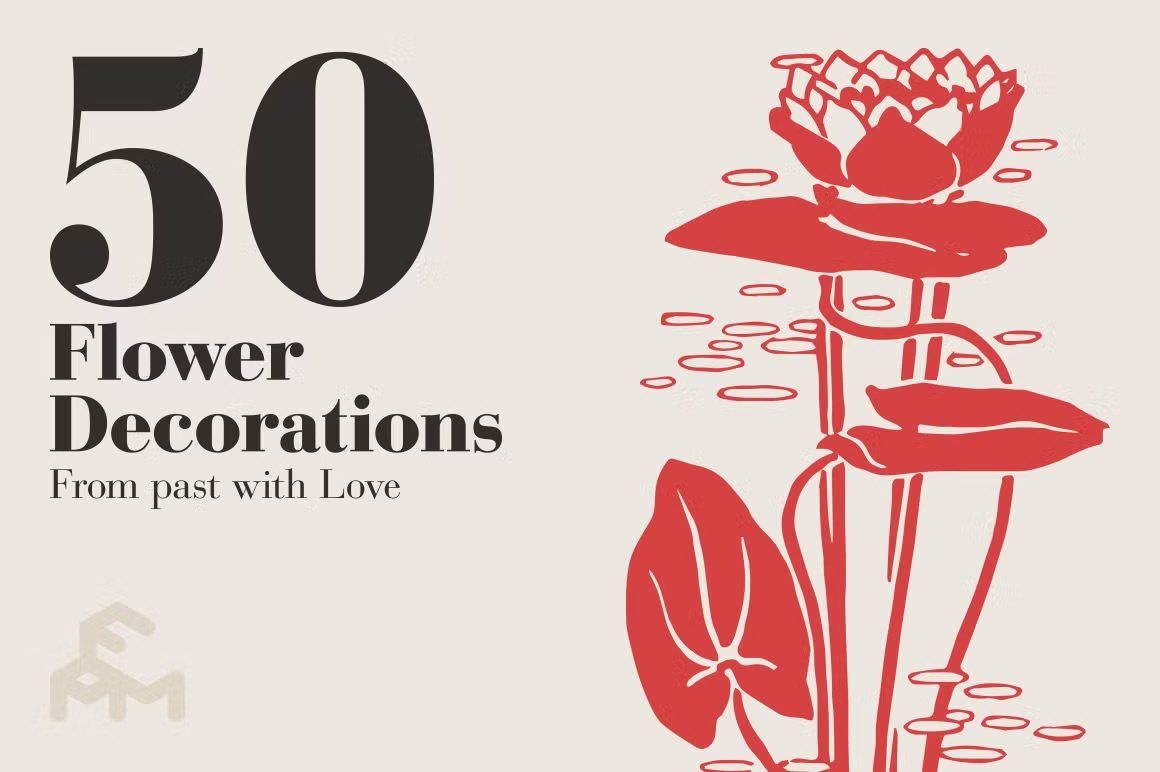 50 Flower Decorations — image 1