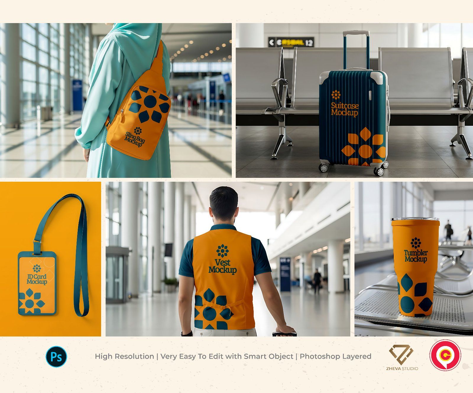 Premium Travel Agency Mockup — image 1
