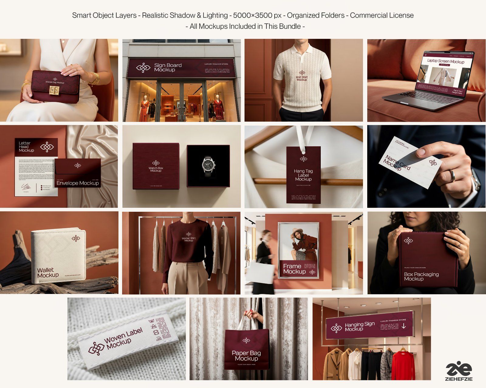 Premium Luxury Fashion Mockup Bundle - Elevate Your Brand Instantly! — image 2