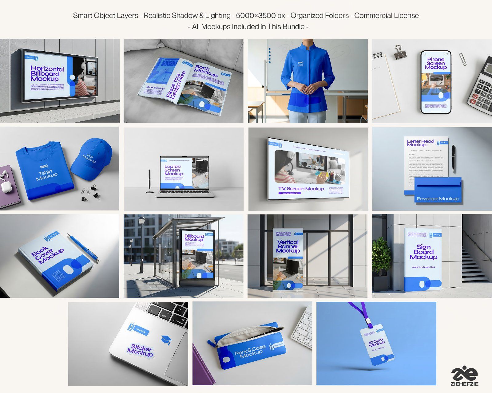 E-Learning Center Premium Education Branding PSD Mockups for Online Courses & Training Centers — image 2
