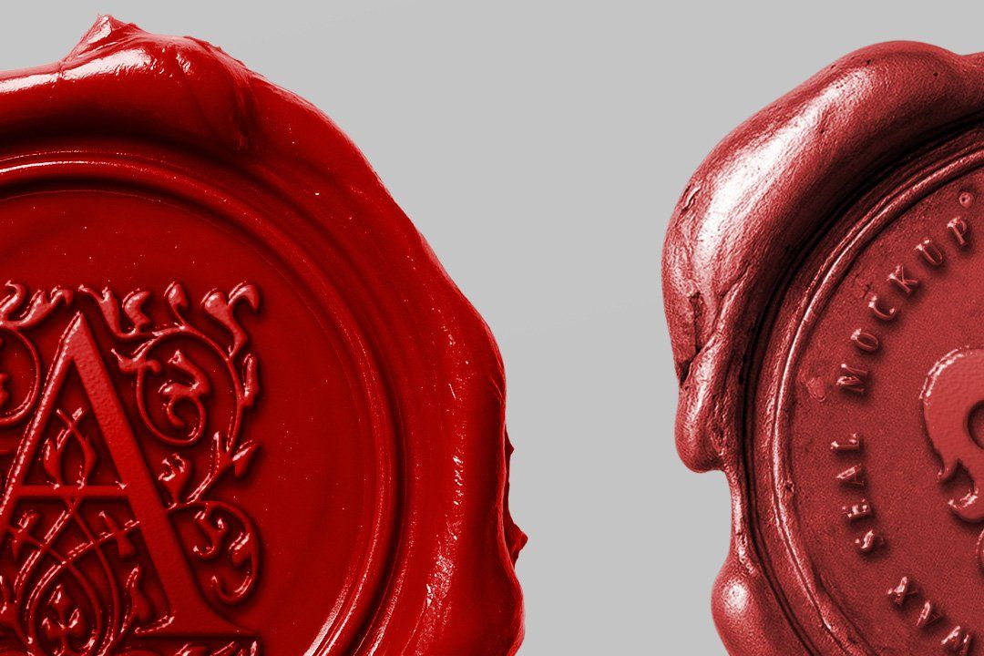Wax Seal Mockup Set – 6 Isolated Stamps — image 3